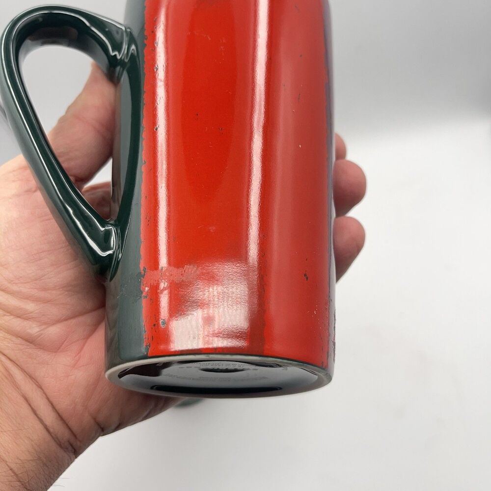Starbucks Mugs 2021 Holiday Brush Strokes 16 oz Tall Ceramic Coffee Set of 2 - Picture 15 of 16